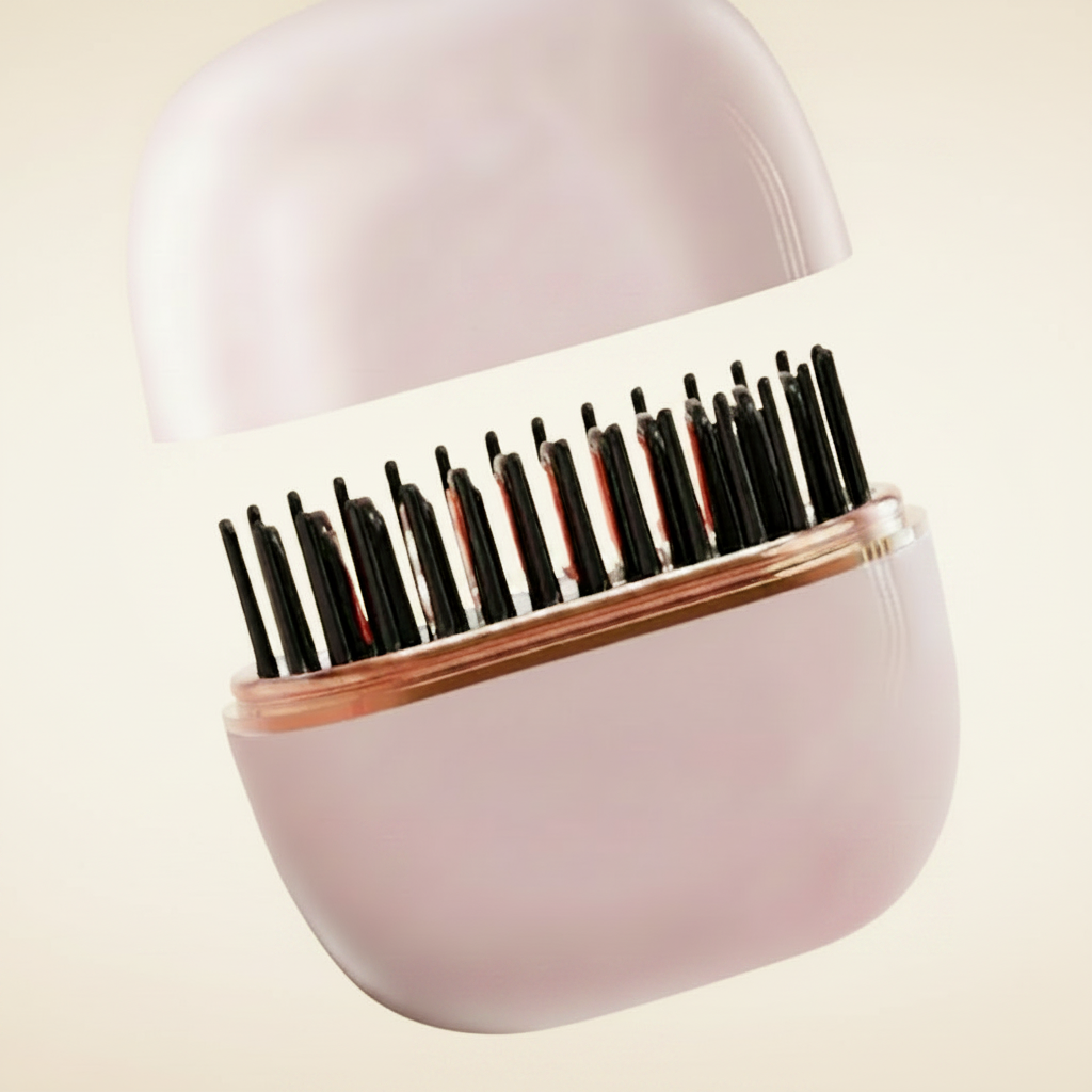 Wireless Hair Straightener Brush 2 in 1