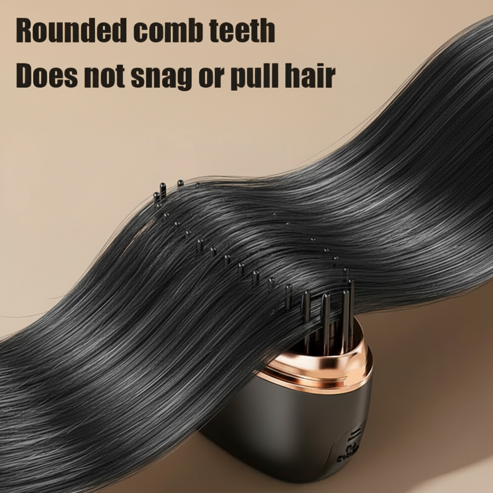 Wireless Hair Straightener Brush 2 in 1