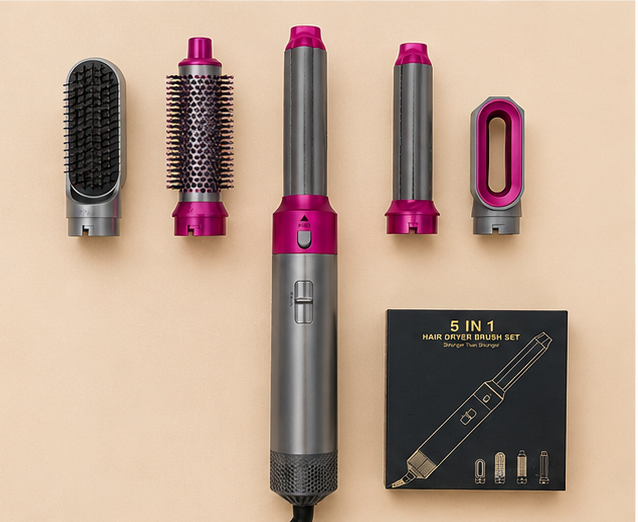 5 in 1 Hair Brush Dryer Set