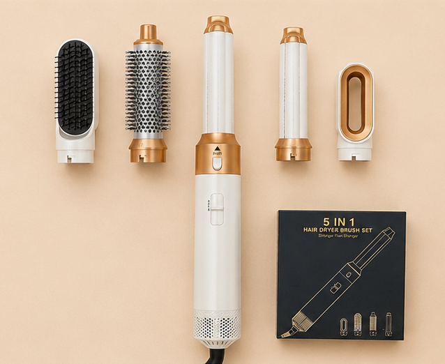 5 in 1 Hair Brush Dryer Set