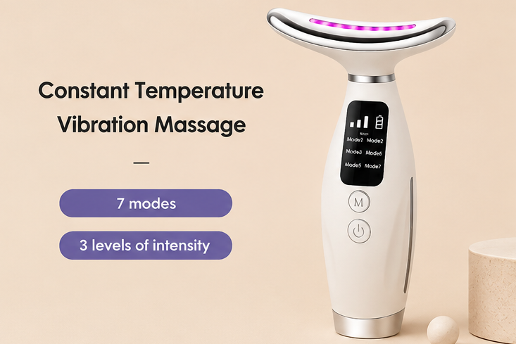 7-in-1 LED Facial Massager