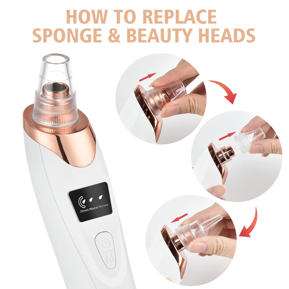 Electric Blackhead Remover & Pore Vacuum