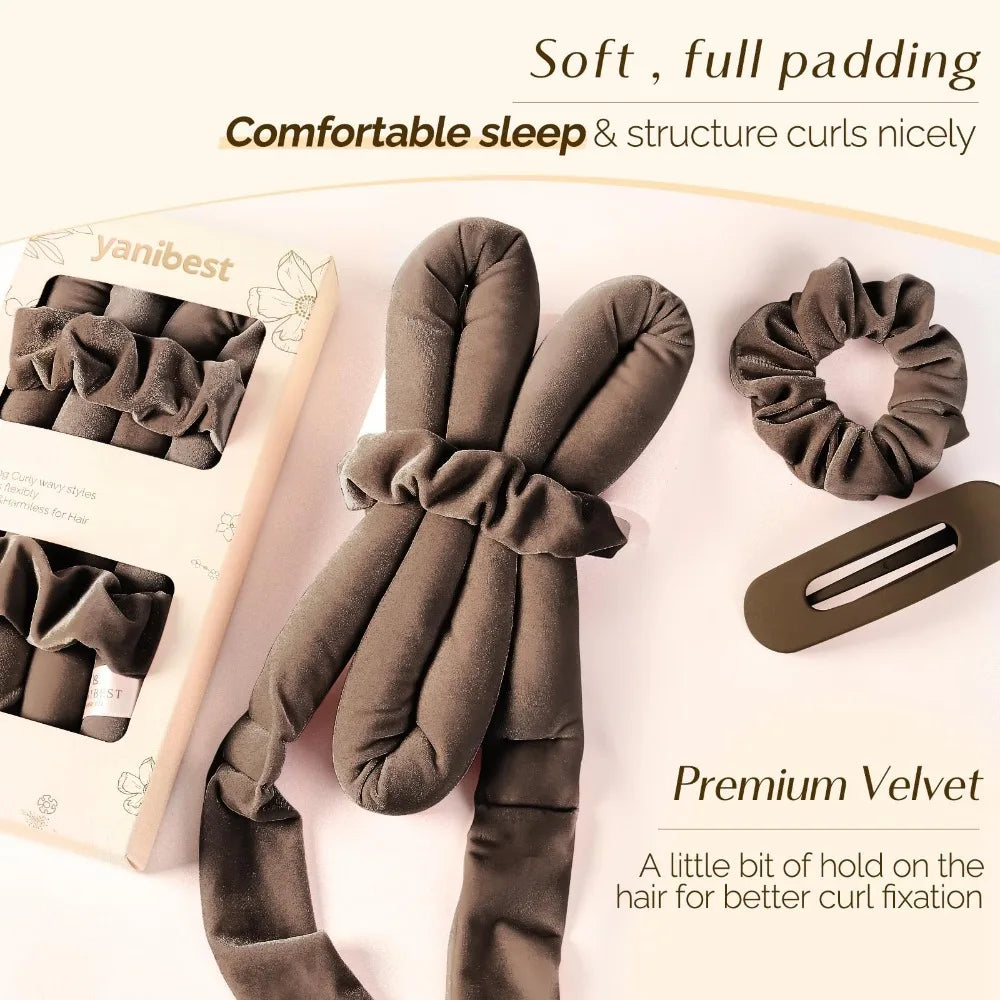 Heatless Hair Curling Set