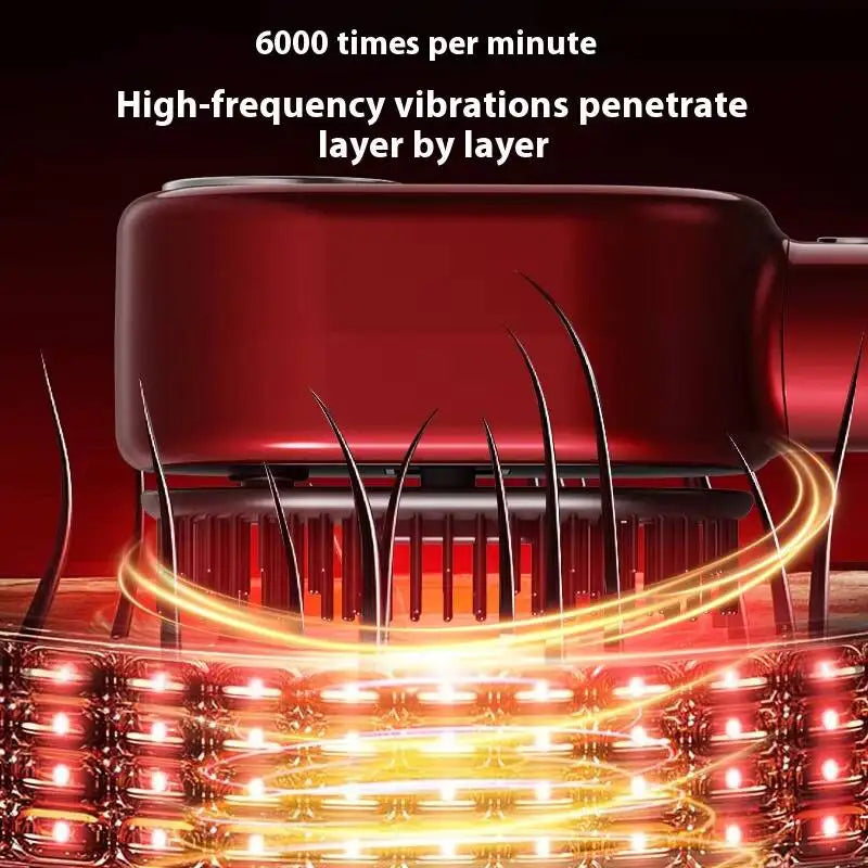 Head Comb Massager - Oil Applicator