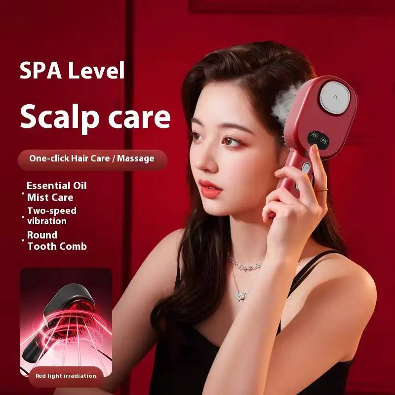 Head Comb Massager - Oil Applicator