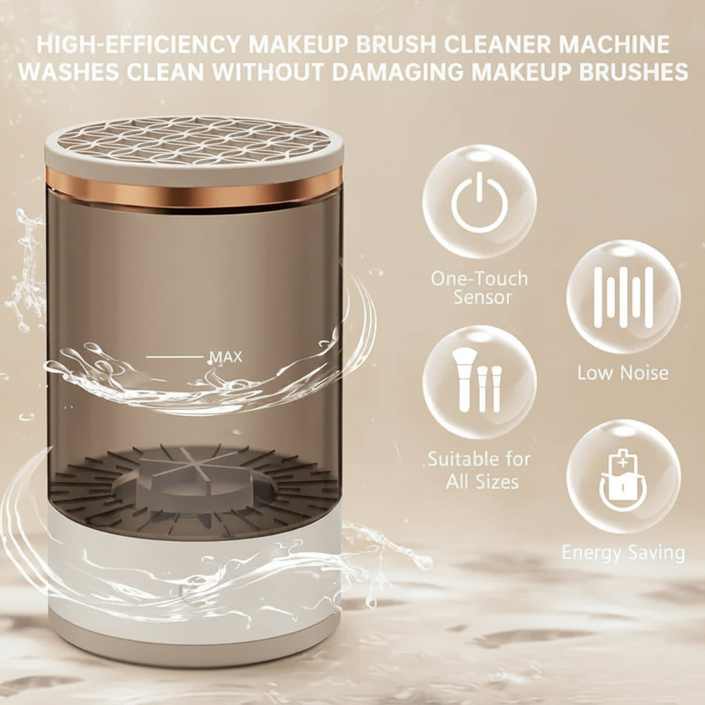 Portable Electric Makeup Brush Cleaner