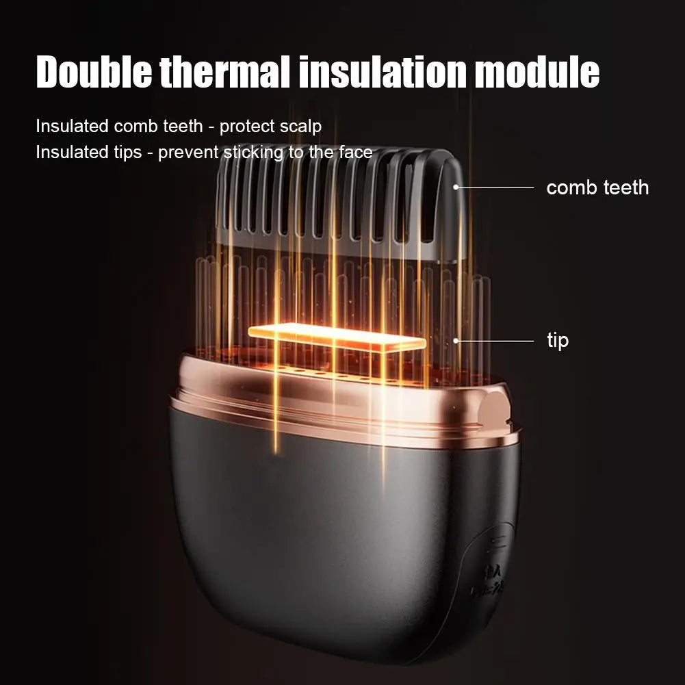 Wireless Hair Straightener Brush 2 in 1