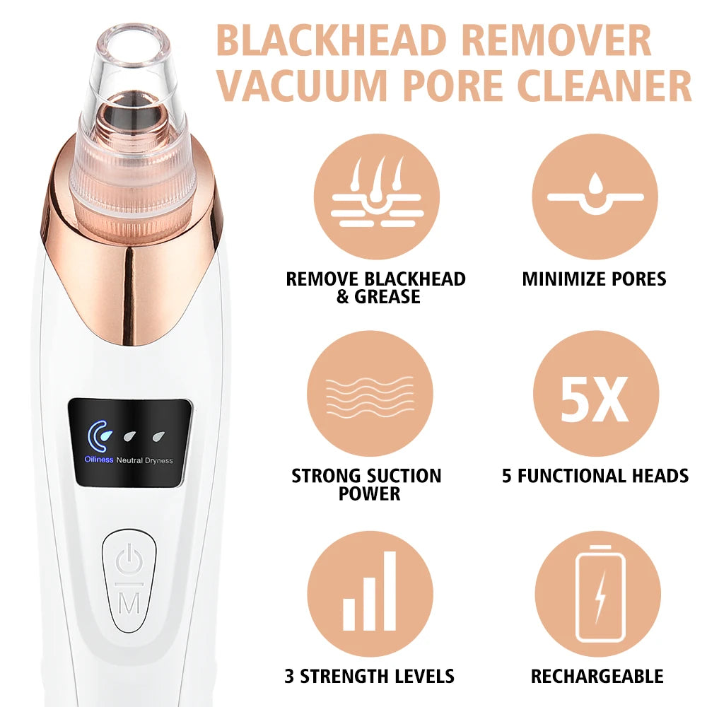 Electric Blackhead Remover & Pore Vacuum