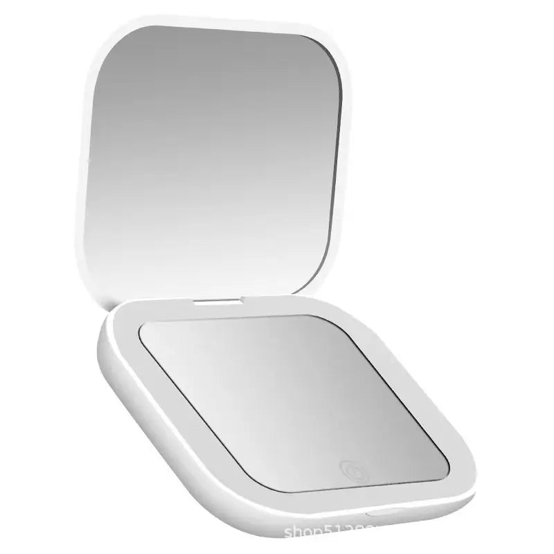 Mini Portable LED Folding Makeup Mirror