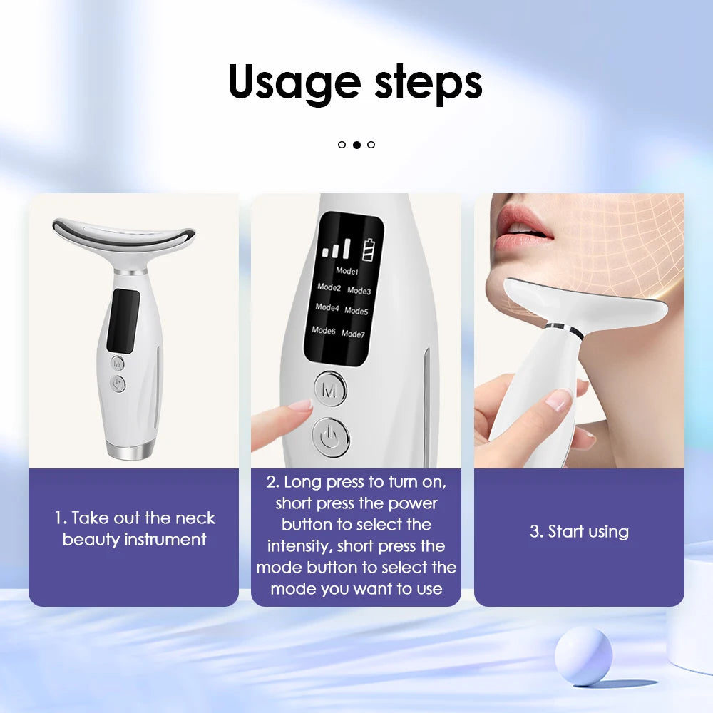 7-in-1 LED Facial Massager