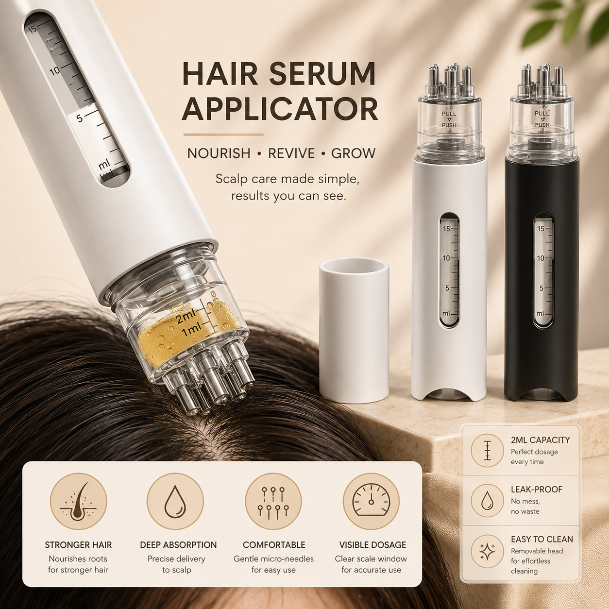 Portable Scalp Applicator